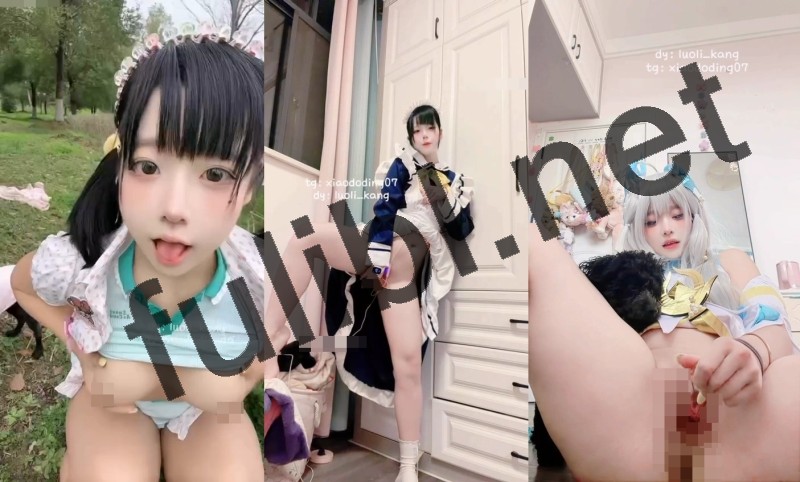 露出系白虎福利姬@兔康康 定制尺度作合集[1P+6V/1.48G]