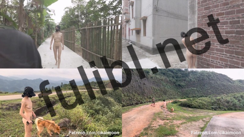 极限露出系网红@CikaiMoon 订阅尺度作 第十三弹[5V/7.62G]