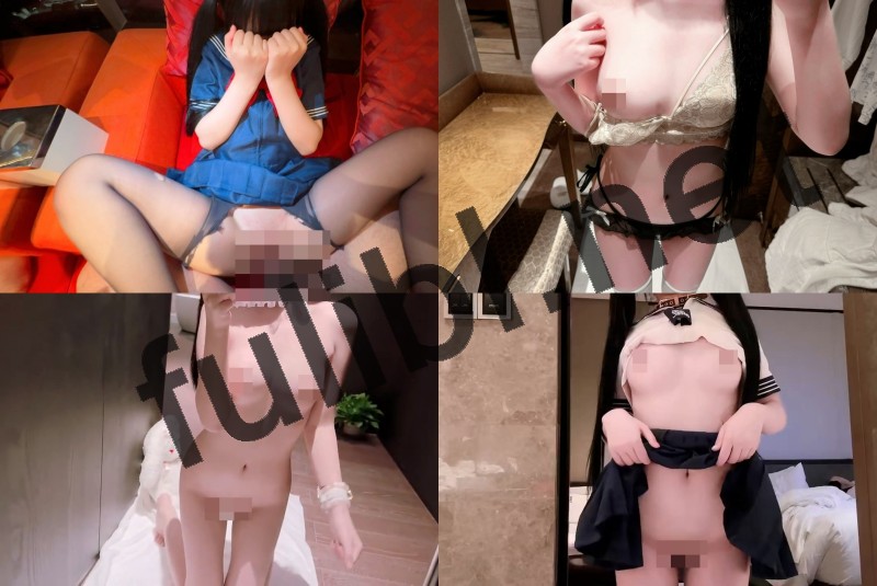 双马尾白虎福利姬@幼水若若 尺度视图合集[24P+13V/473M]