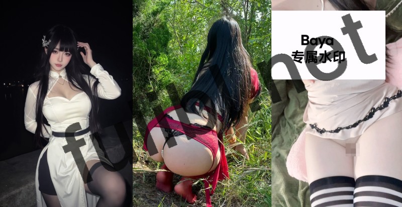 抖音肥臀网红@拔牙baya 擦边视图合集[66P+96V/4.57G]